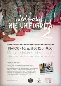 10.4.2015 – Ján Buc – Jednota, nie uniformita (o ekumenizme) II.