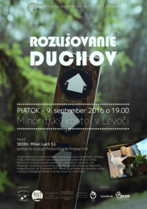 9.9.2016 – Milan Lach – Rozlišovanie duchov